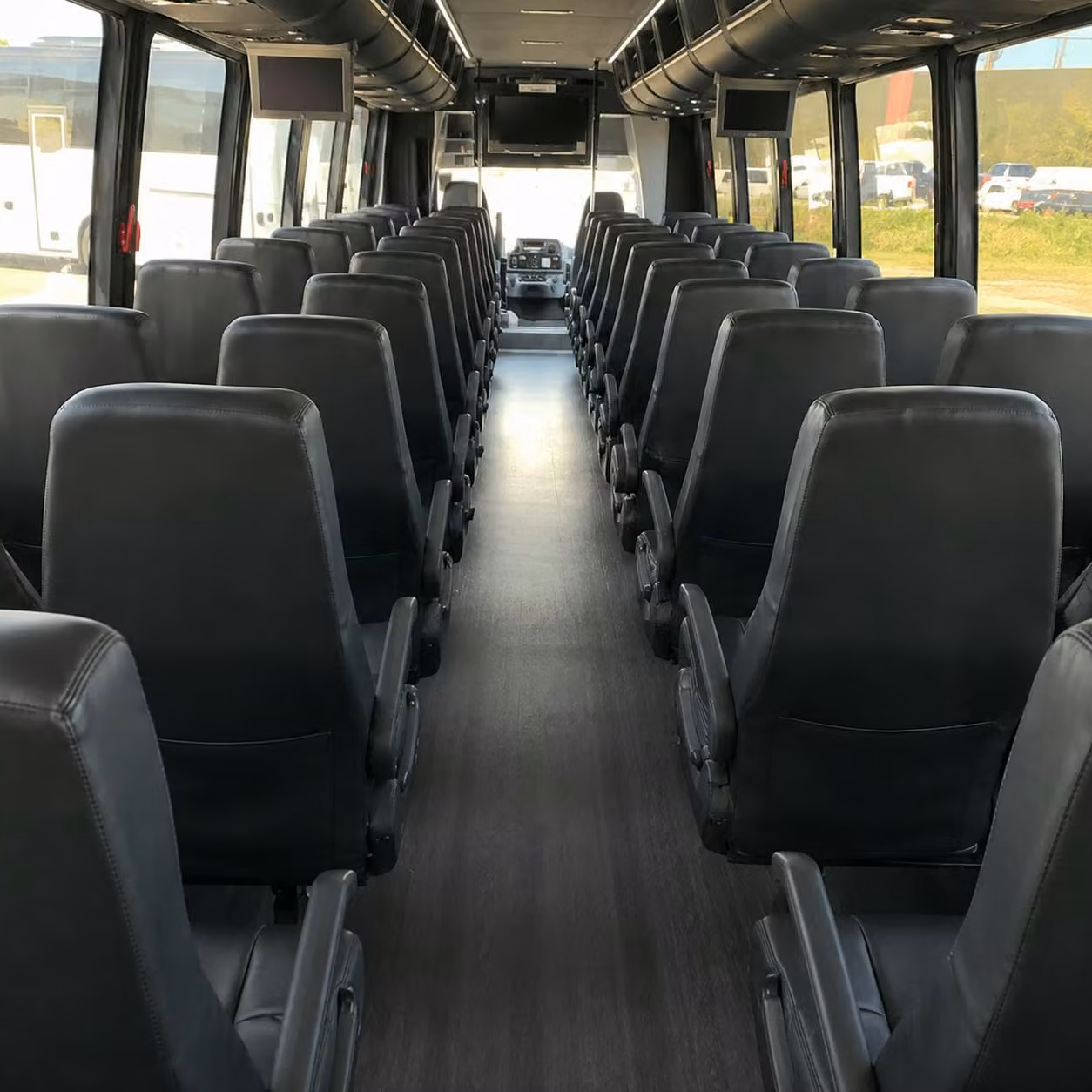25 passenger minibus interior