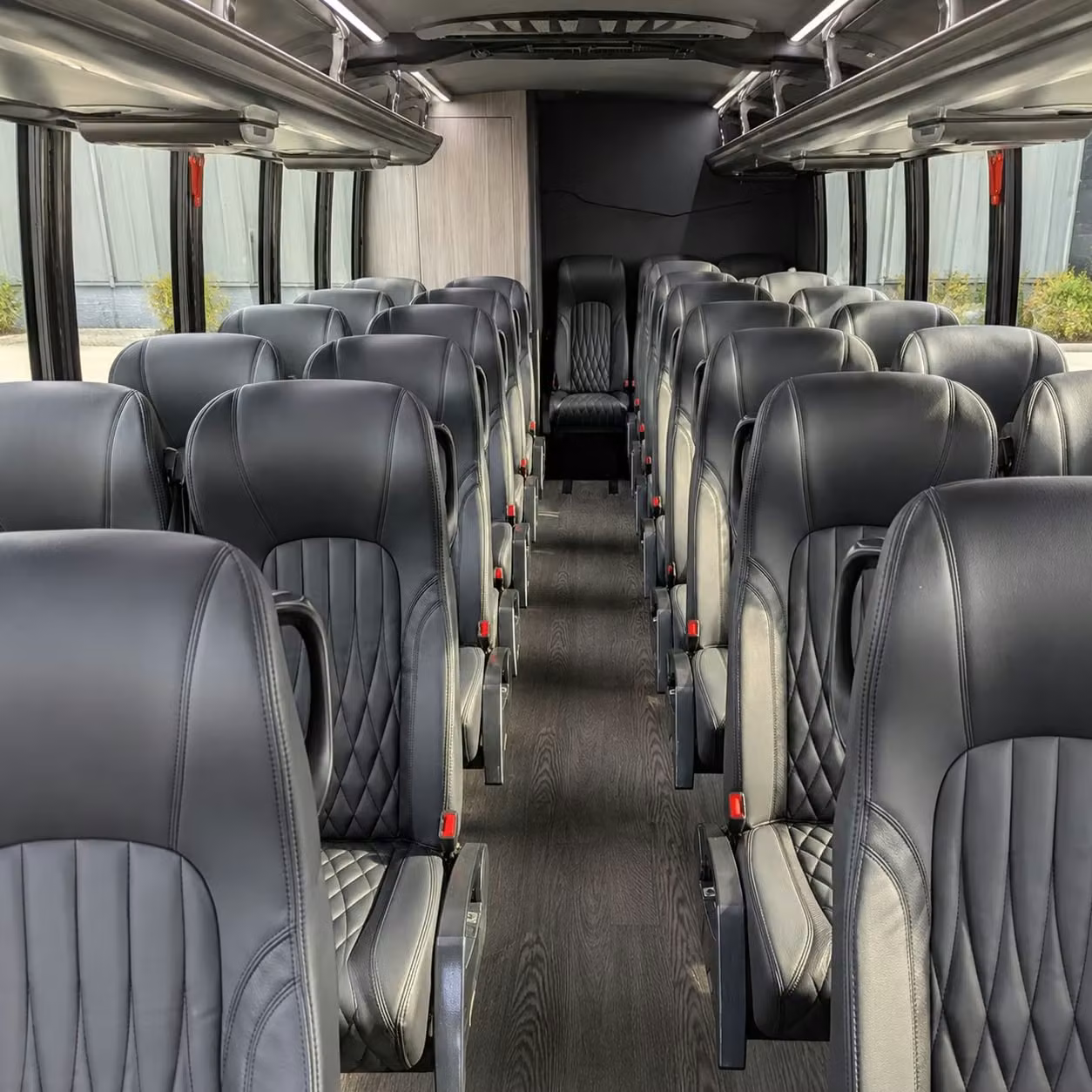 30 passenger minibus inside