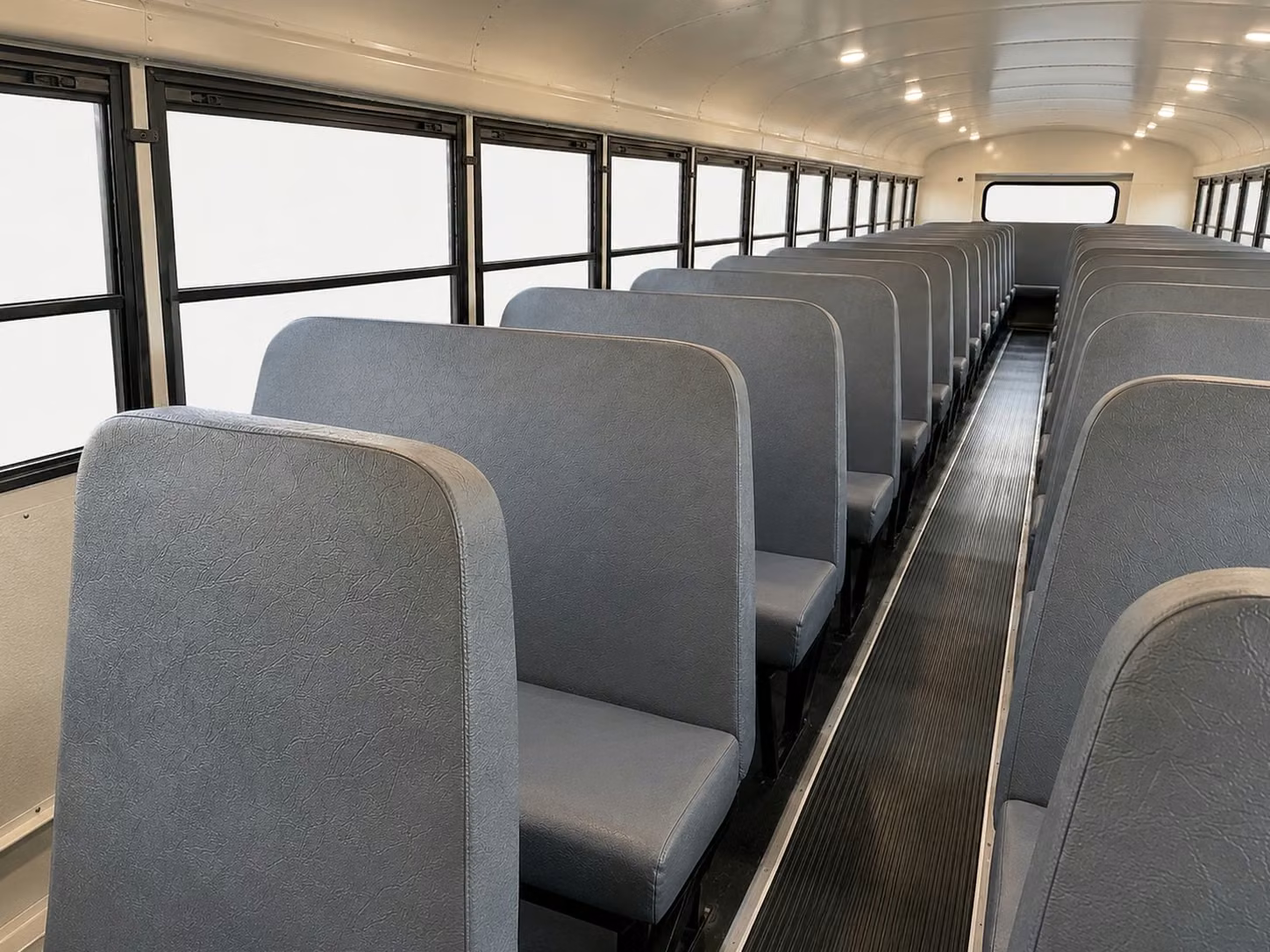 school bus interior