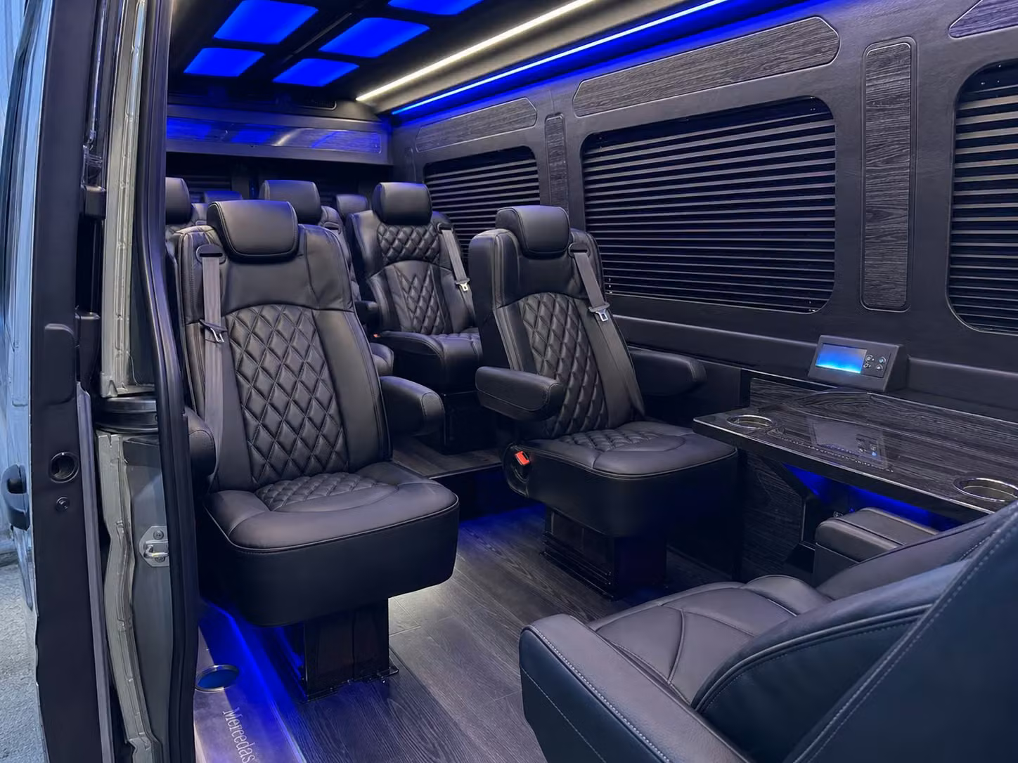 sprinter van transportation for groups and events across brownsville